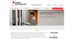 Desktop Screenshot of paralleltech.com